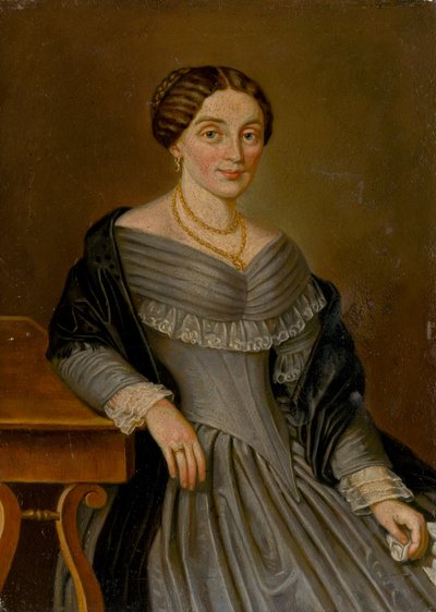 Portrait of Anna Makovická by Peter Michal Bohúň